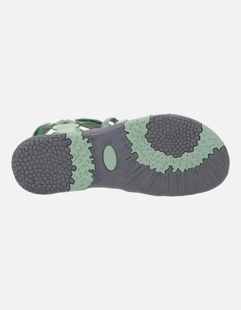 Sunhill Nubuck Women's Green Sandals