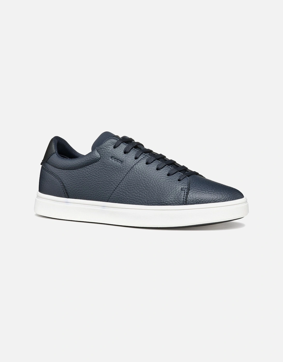 U BALTMOORE Leather Men's Navy Trainers, 6 of 5