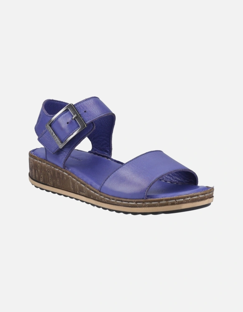 Ellie Leather Women's Indigo Sandals