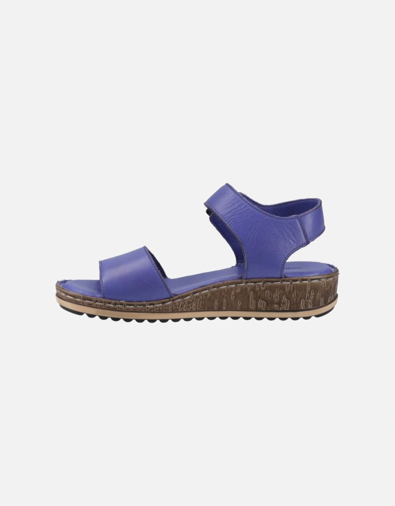 Ellie Leather Women's Indigo Sandals
