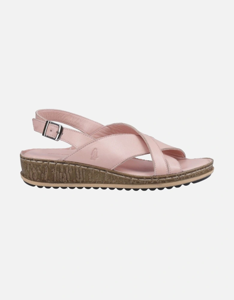 Elena Leather Women's Blush Wedges