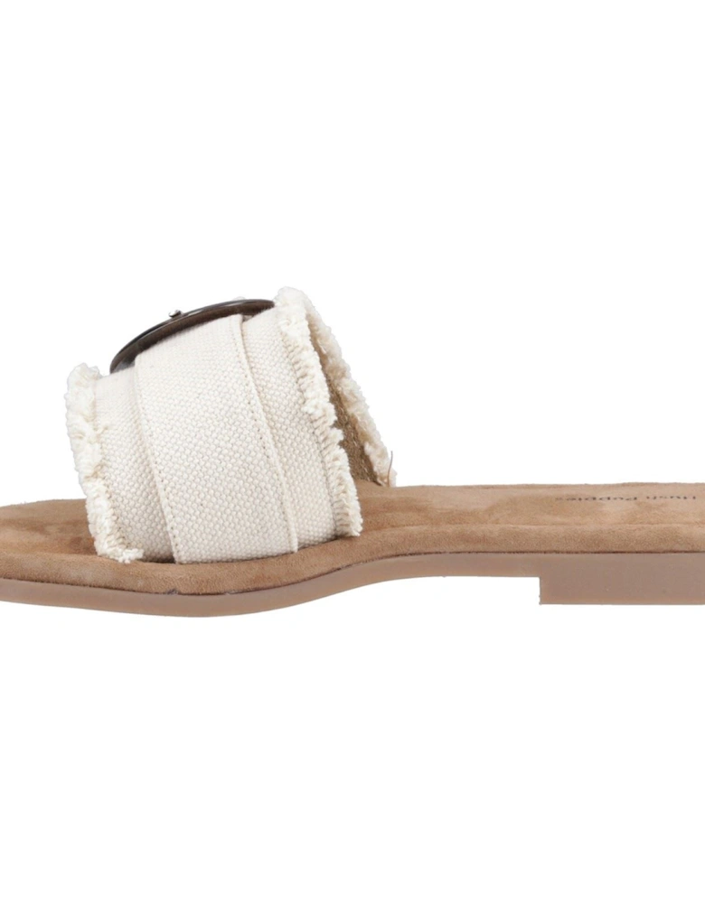 Hayley Textile Women's Cream Sandals