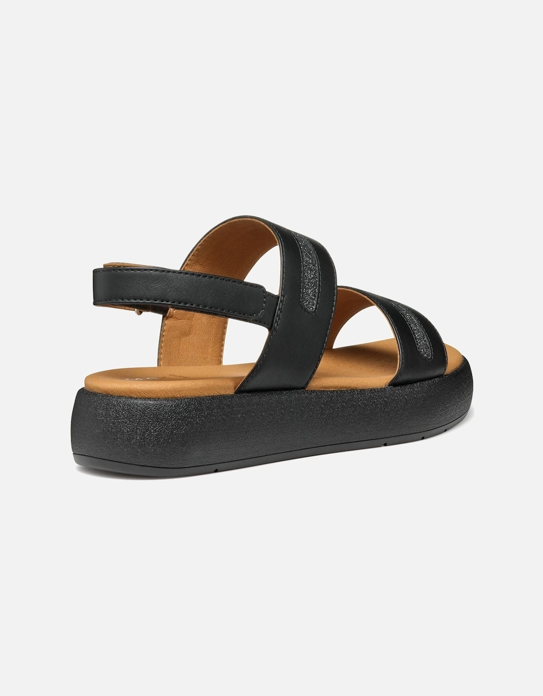 D CAMALEI Women's Black Sandals