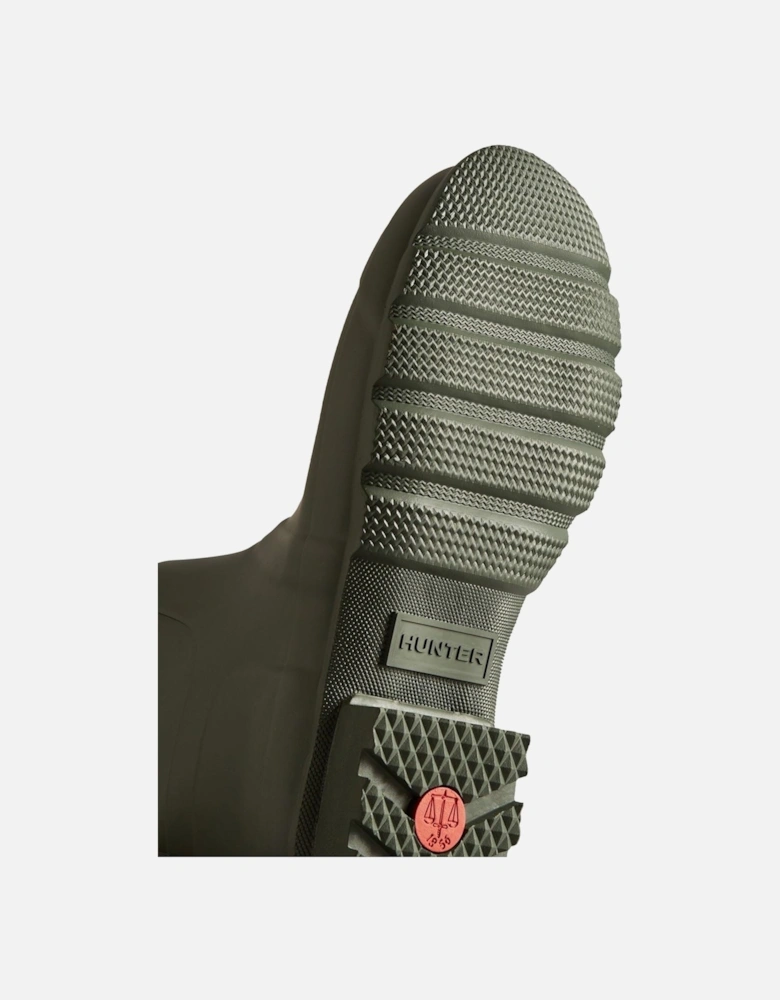 Original Short Wellington Boots Rubber Men's Dark Olive Wellington Boots