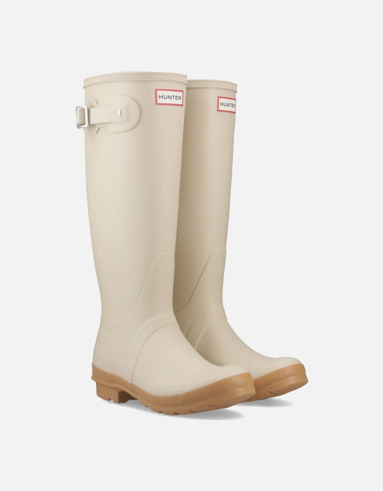 Original Tall Boot Rubber Women's Gravel/Biscuit Wellington Boots
