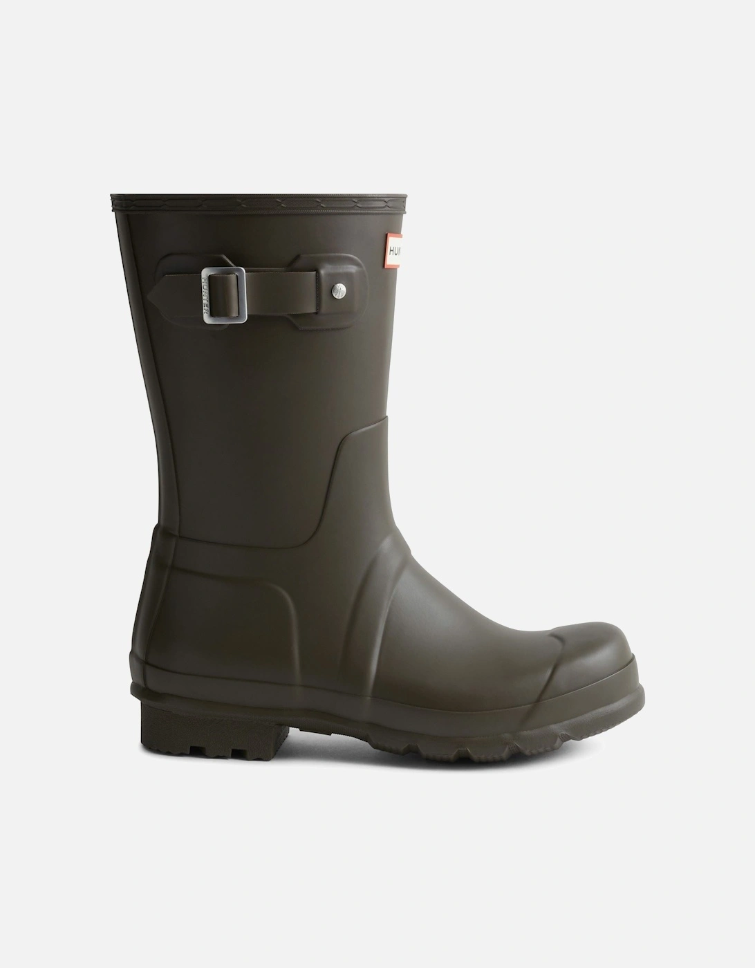 Original Short Wellington Boots Rubber Men's Chocolate Brown Wellington Boots
