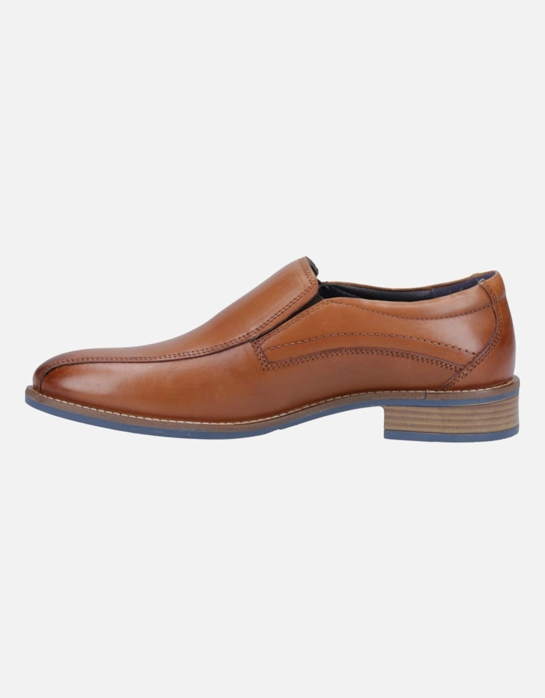 Donovan Leather Men's Tan Slip-On Shoes
