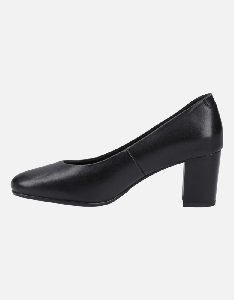 Ivana Leather Women's Black Shoes