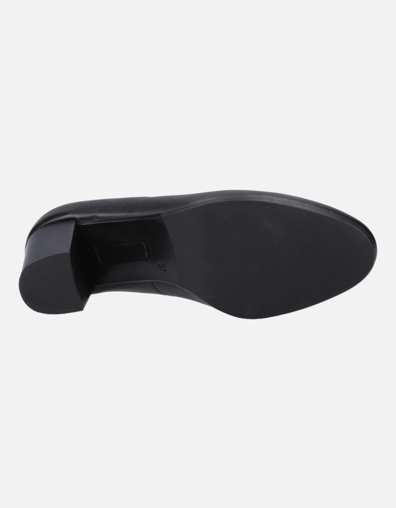 Ivana Leather Women's Black Shoes