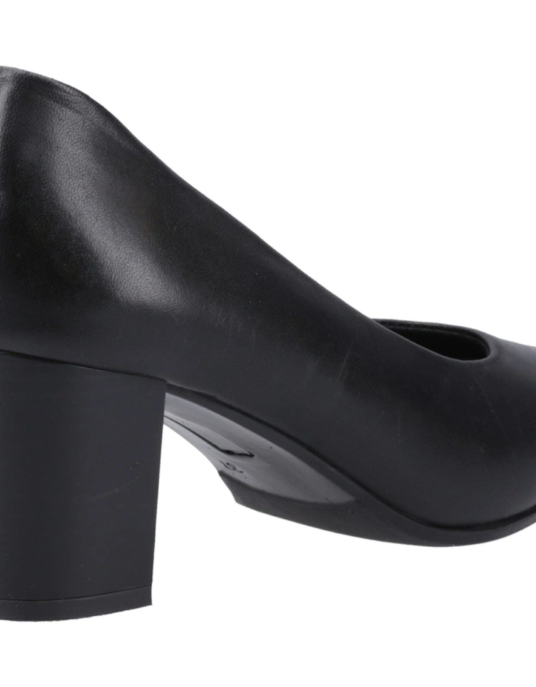 Ivana Leather Women's Black Shoes