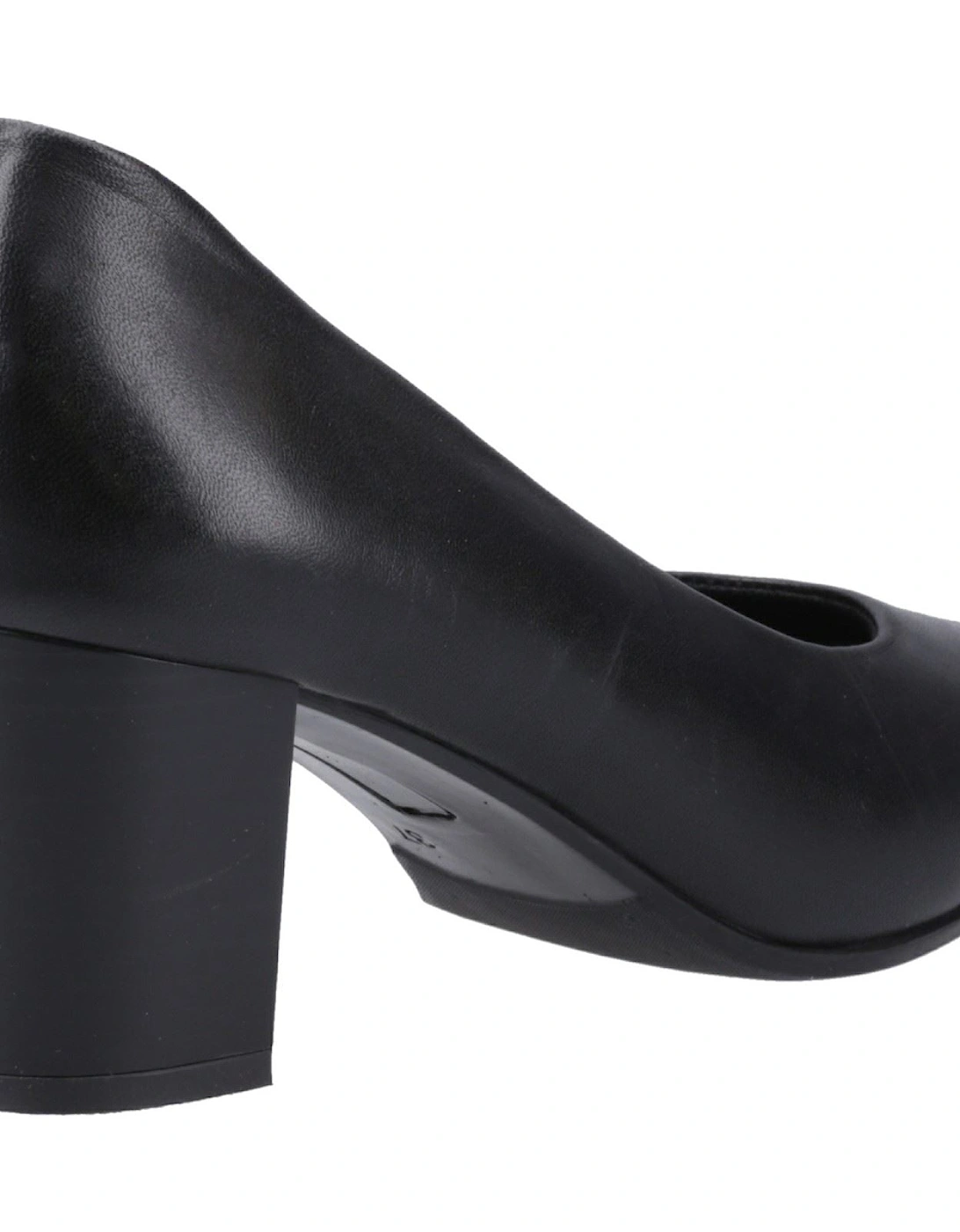 Ivana Leather Women's Black Shoes