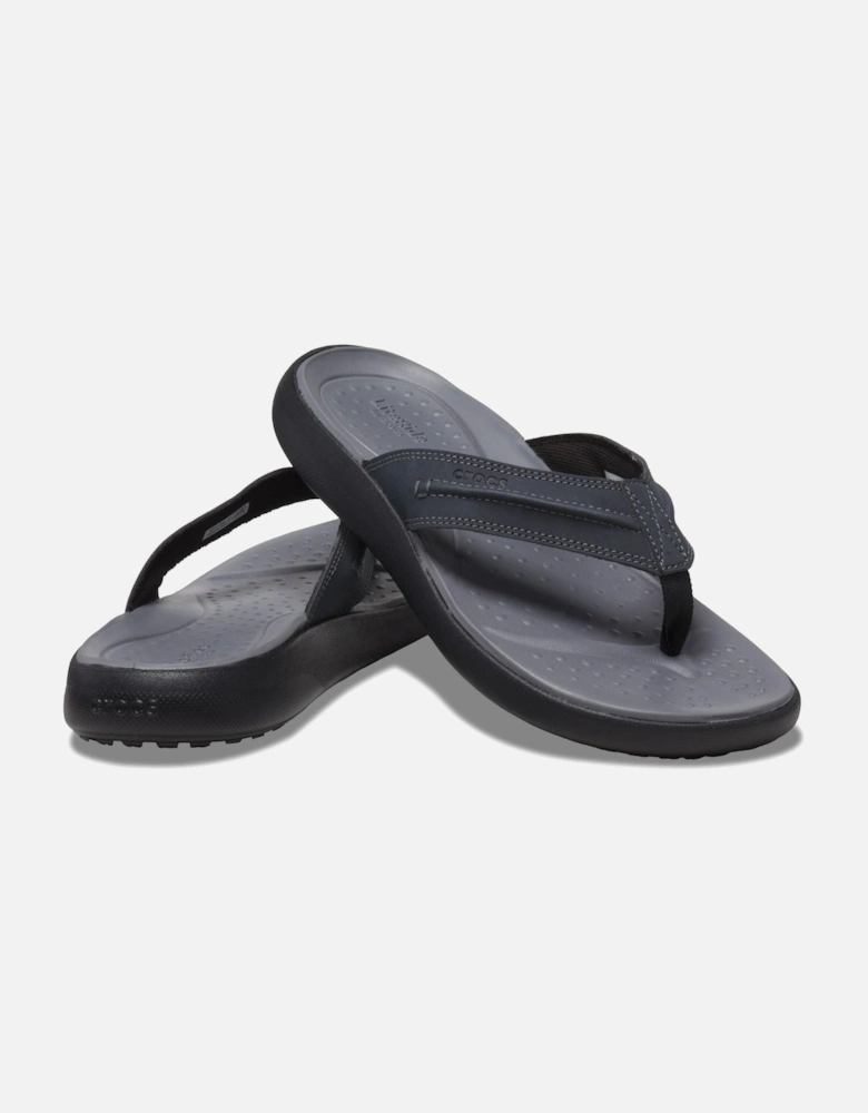Yukon Vista II Polyurethane Men's Black Flip Flops