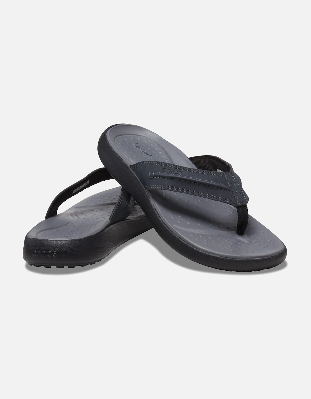 Yukon Vista II Polyurethane Men's Black Flip Flops