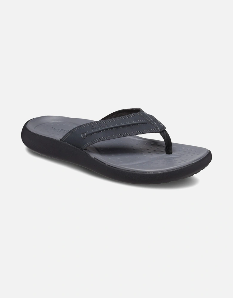 Yukon Vista II Polyurethane Men's Black Flip Flops