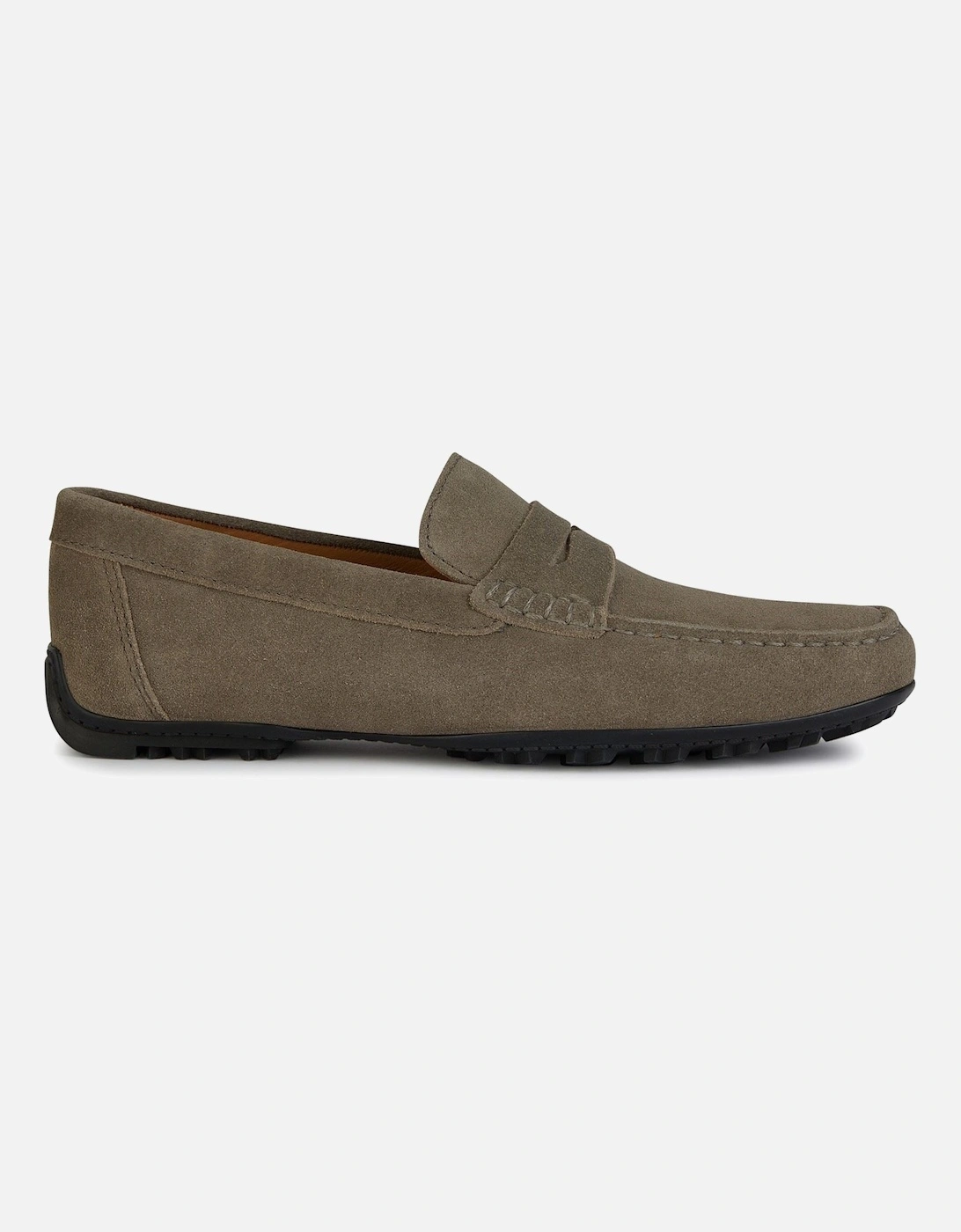 U KOSMOPOLIS + GRIP Leather Men's Taupe Loafers