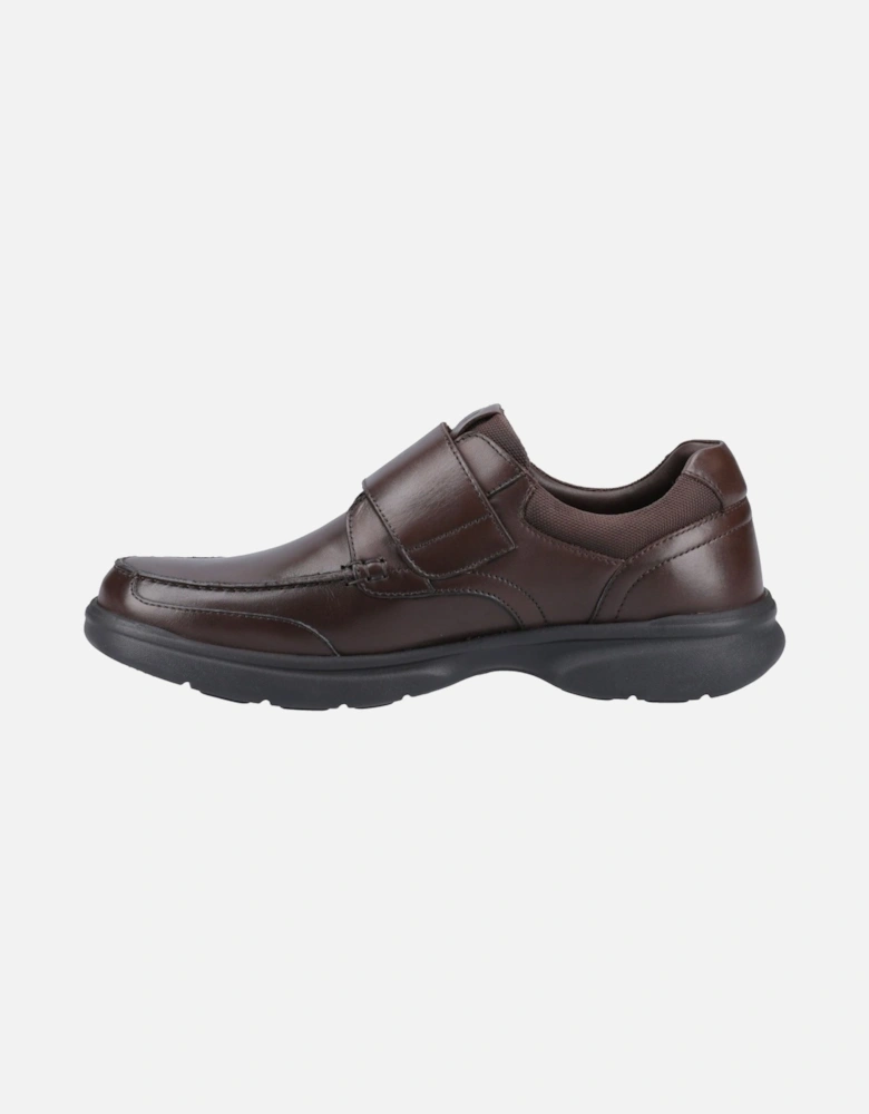 Hector Leather Men's Brown Moccasins Shoes