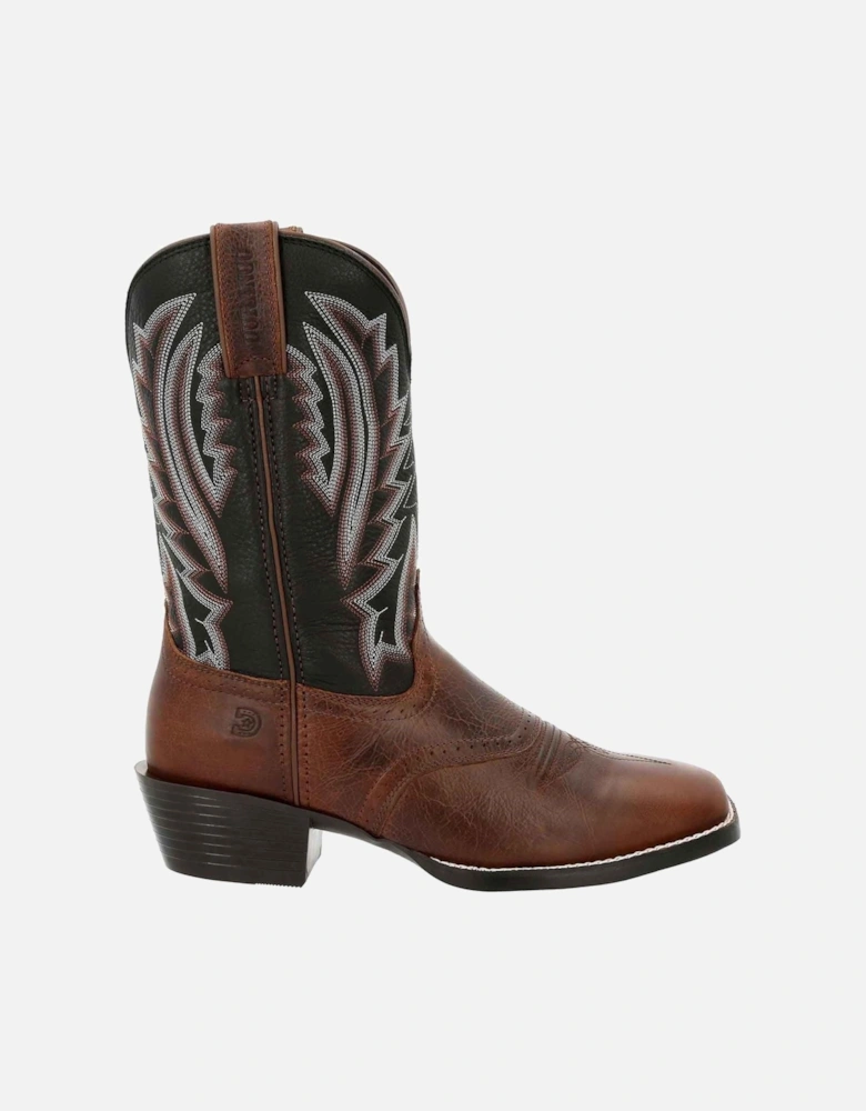 Westward Leather Men's Dark Chestnut/Black Onyx Boots