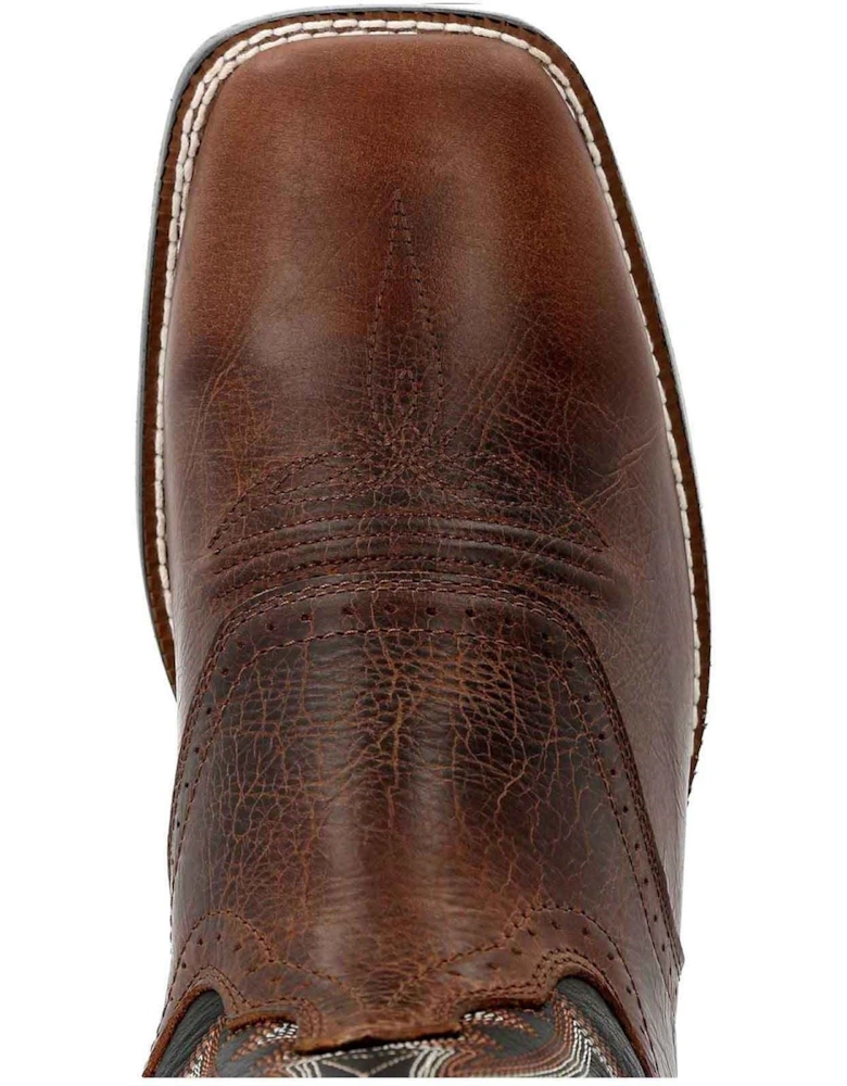 Westward Leather Men's Dark Chestnut/Black Onyx Boots