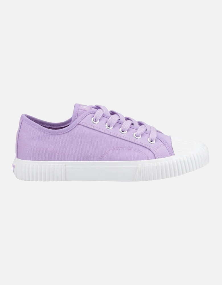 Freya Canvas Textile Women's Lilac Trainers