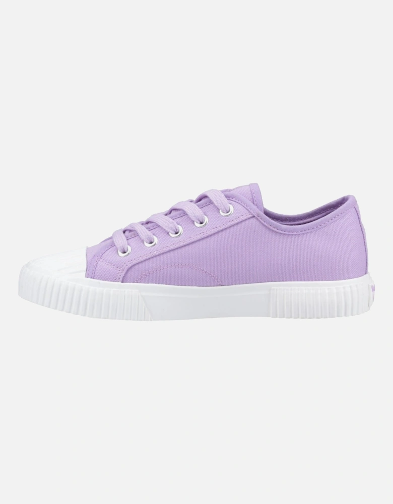 Freya Canvas Textile Women's Lilac Trainers
