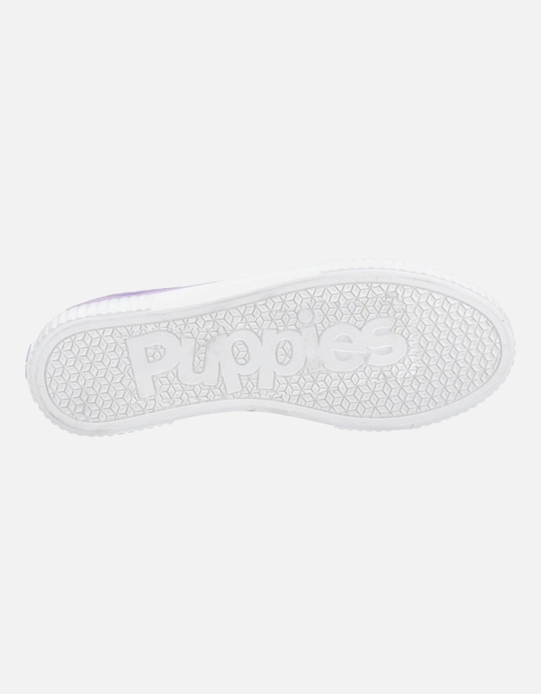 Freya Canvas Textile Women's Lilac Trainers