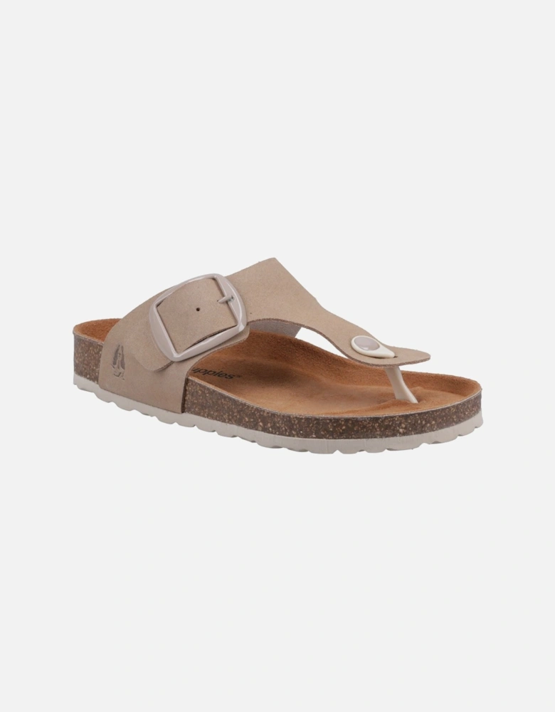 Billie Suede Women's Taupe Sandals