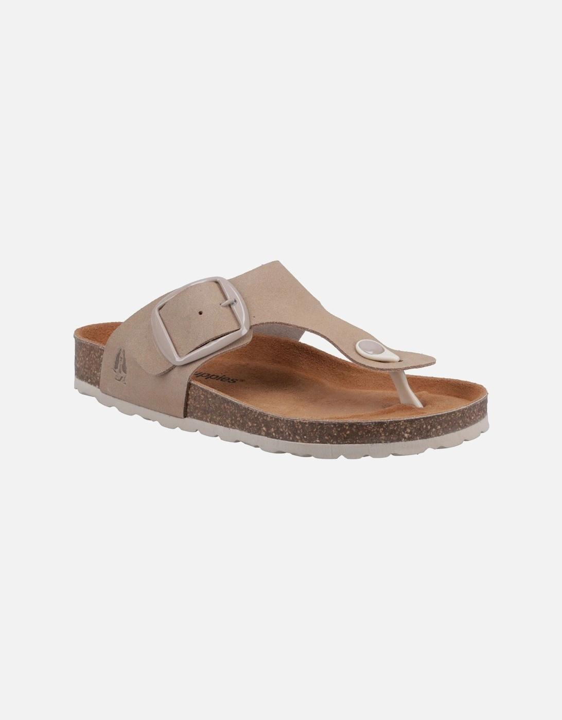 Billie Suede Women's Taupe Sandals, 7 of 6