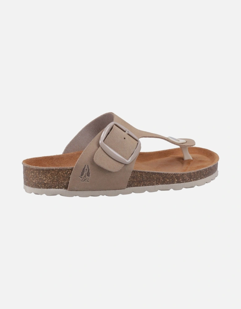 Billie Suede Women's Taupe Sandals