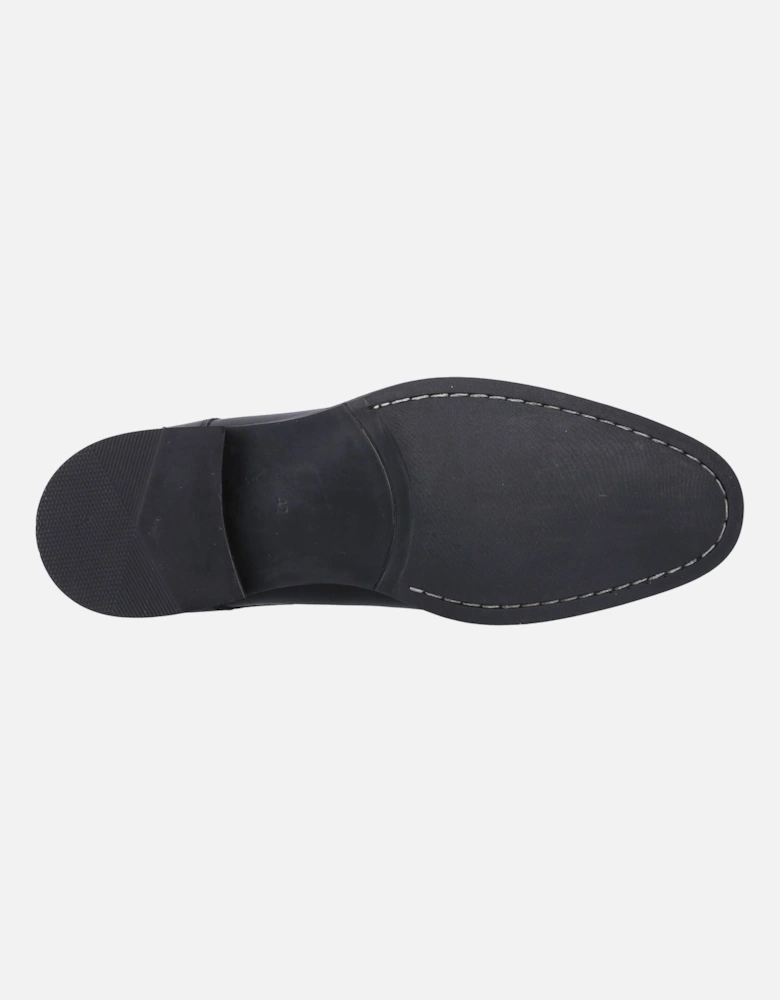 Declan Lace Leather Men's Black Boots