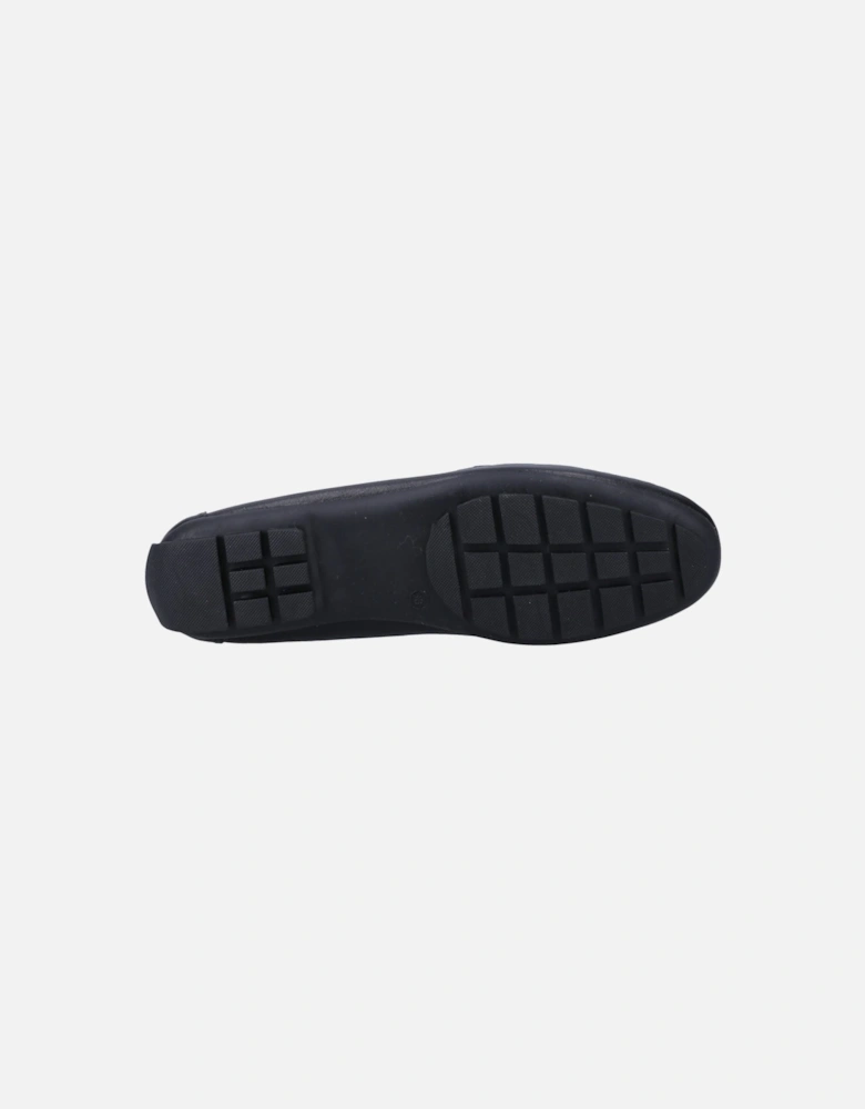 Eleanor Leather Women's Black Loafers