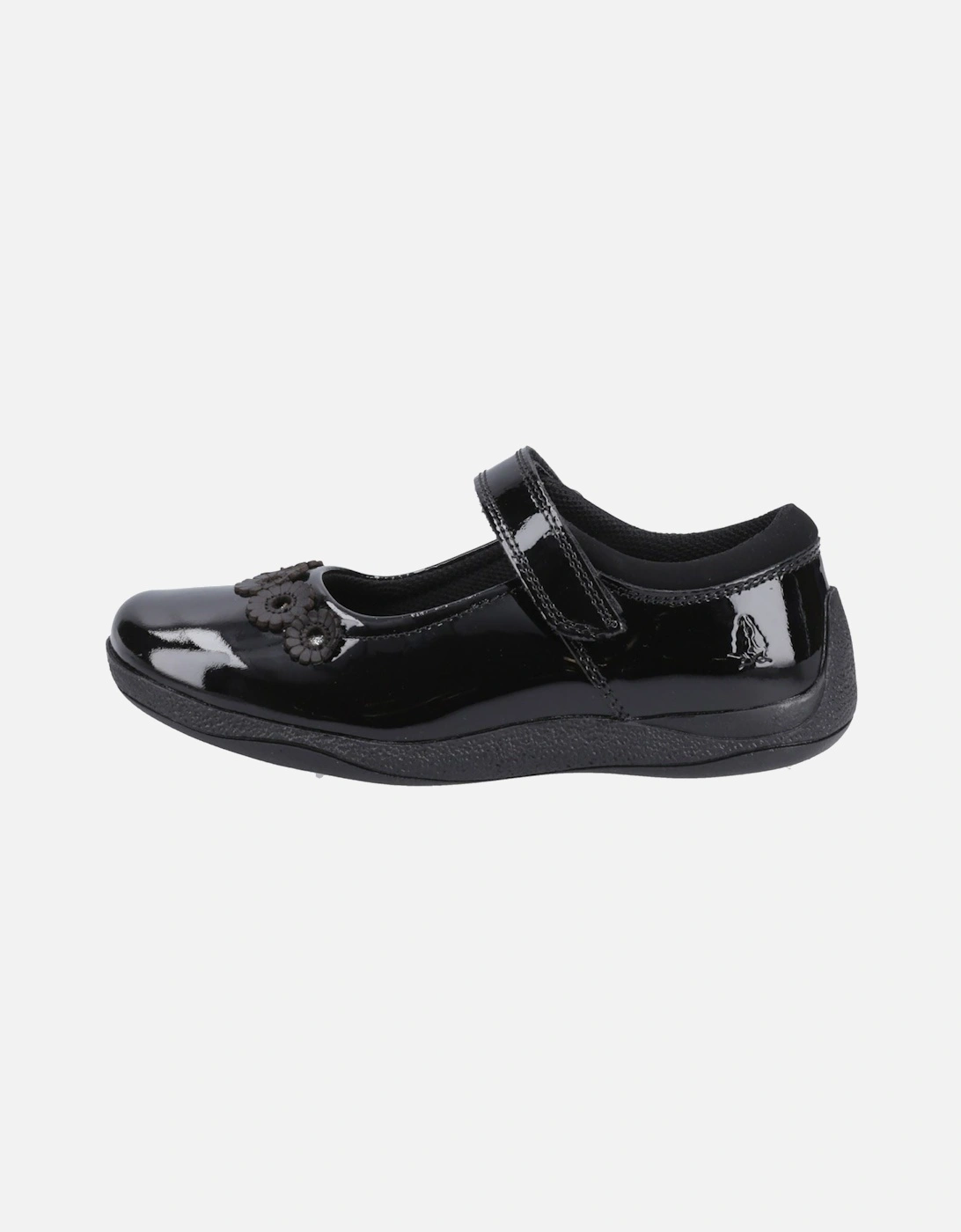 Christina Patent Junior Leather Girls's Black Shoes