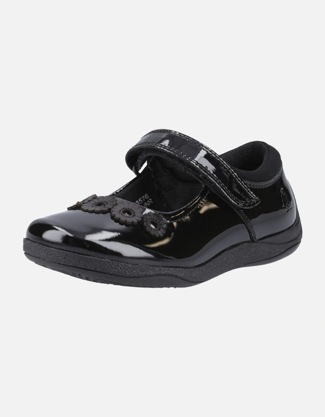 Christina Patent Junior Leather Girls's Black Shoes