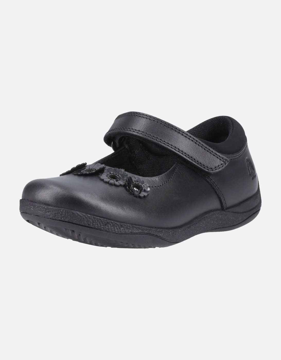 Christina Junior Leather Girls's Black Shoes