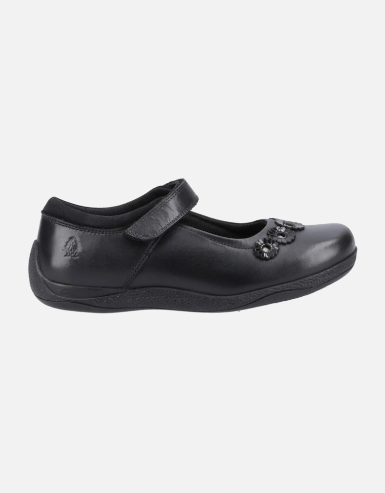 Christina Junior Leather Girls's Black Shoes