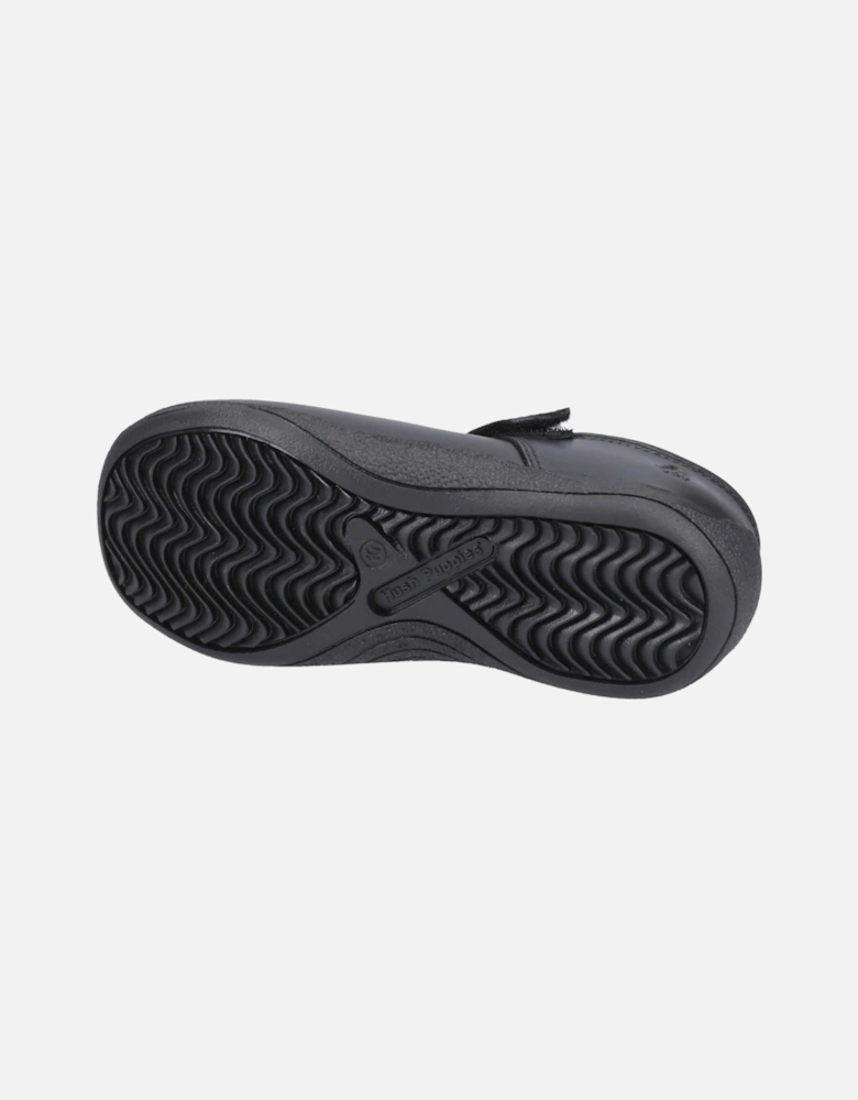 Christina Junior Leather Girls's Black Shoes