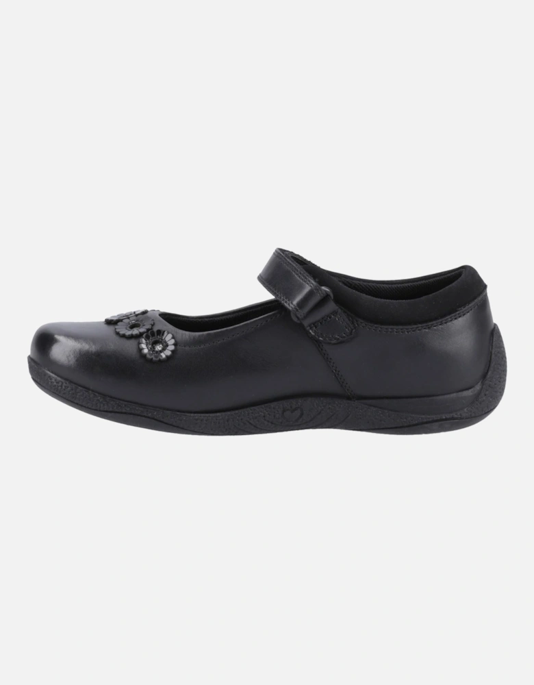Christina Junior Leather Girls's Black Shoes