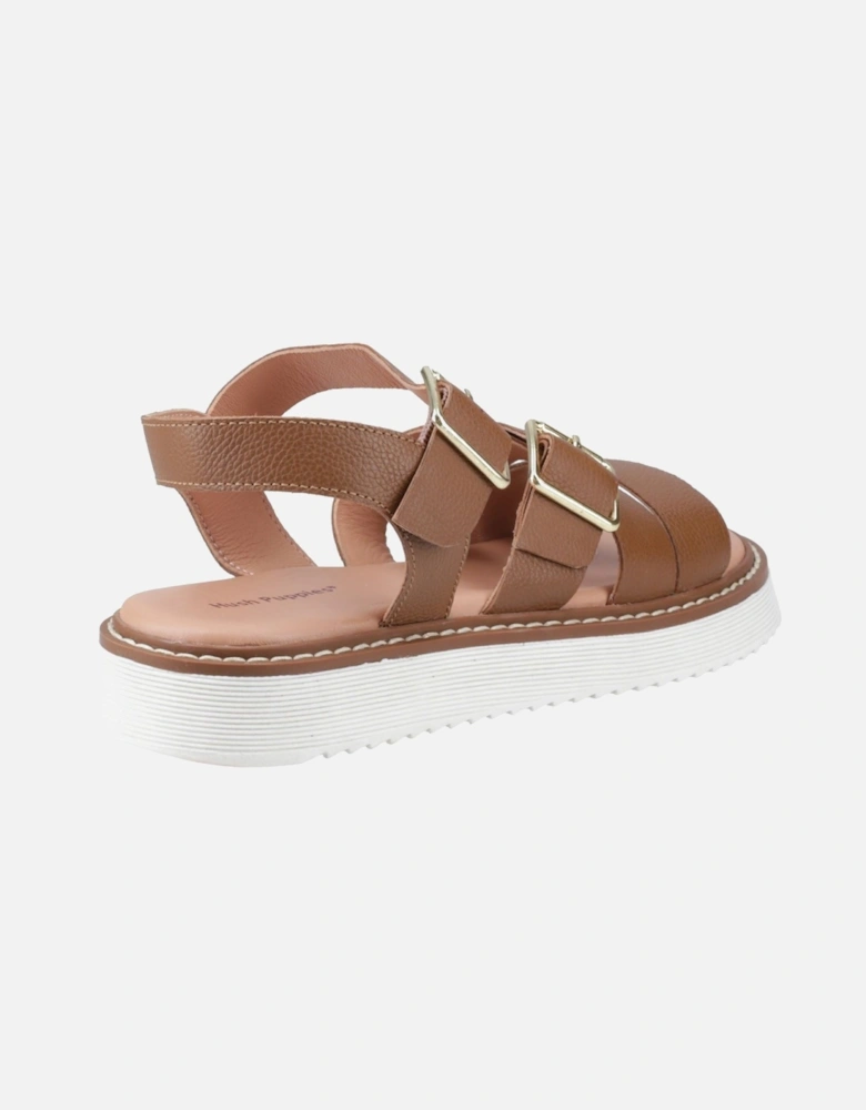 Cady Leather Women's Tan Sandals