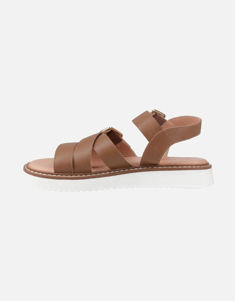 Cady Leather Women's Tan Sandals