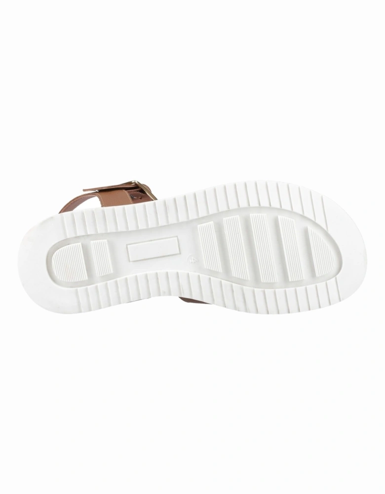 Cady Leather Women's Tan Sandals