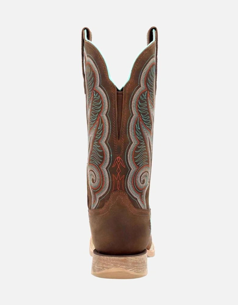 Lady Rebel Pro Leather Women's Juniper Brown Boots
