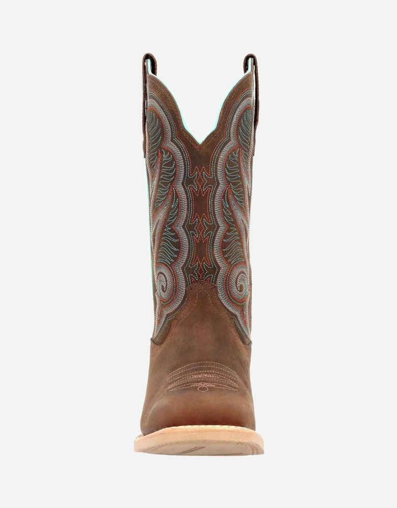Lady Rebel Pro Leather Women's Juniper Brown Boots