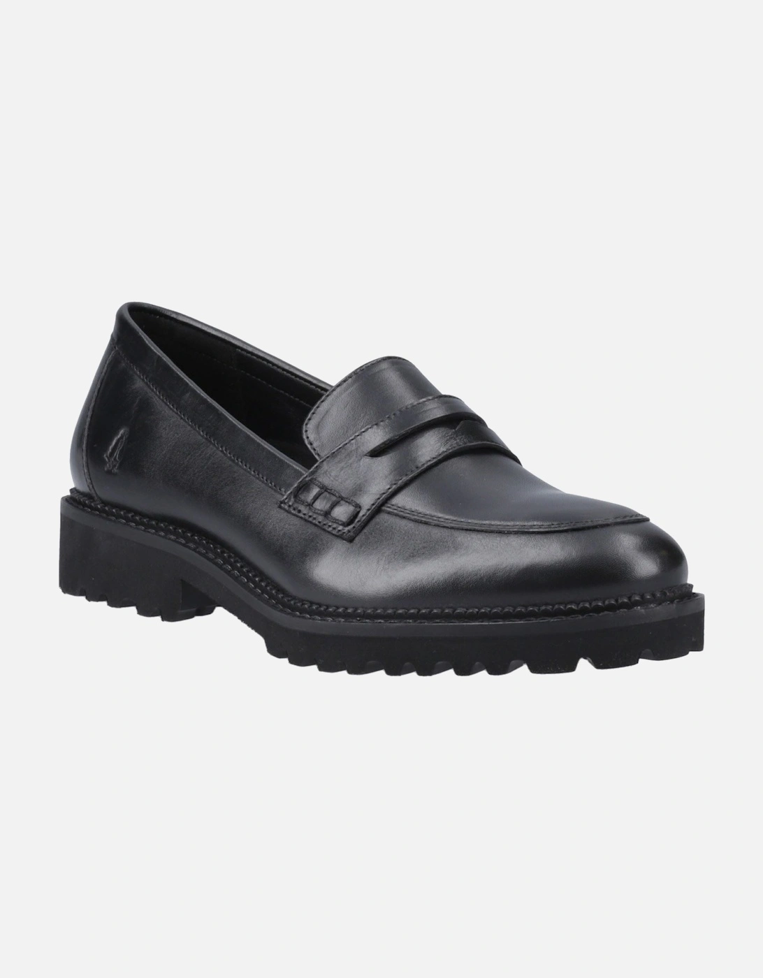 Grazia Leather Girls's Black Loafers, 6 of 5