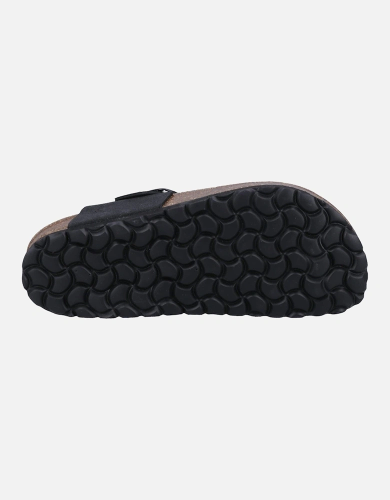 Billie Suede Women's Black Sandals