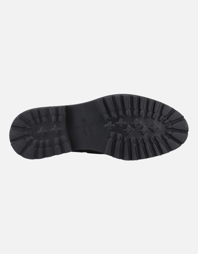 Geri Suede Women's Black Loafers