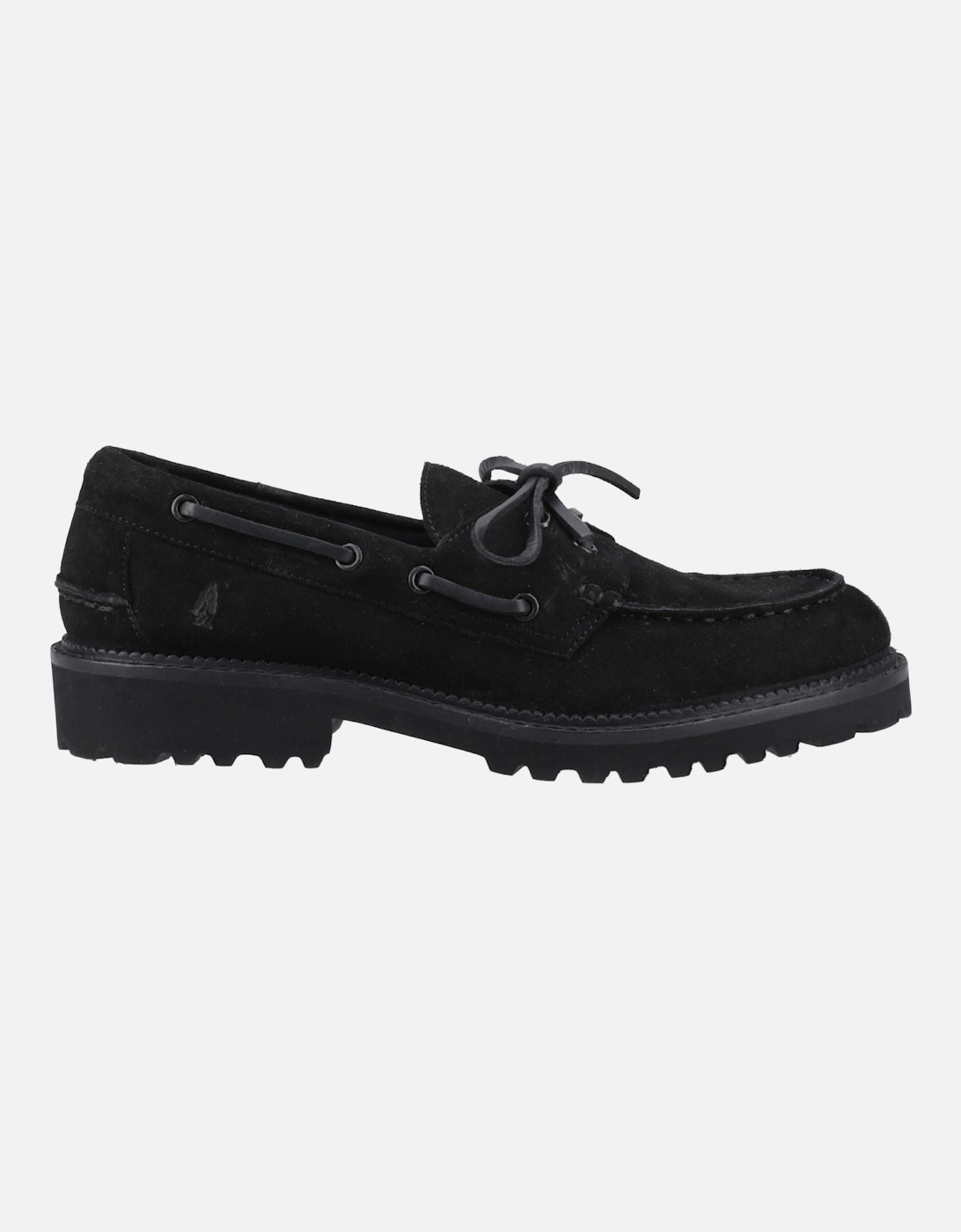 Geri Suede Women's Black Loafers