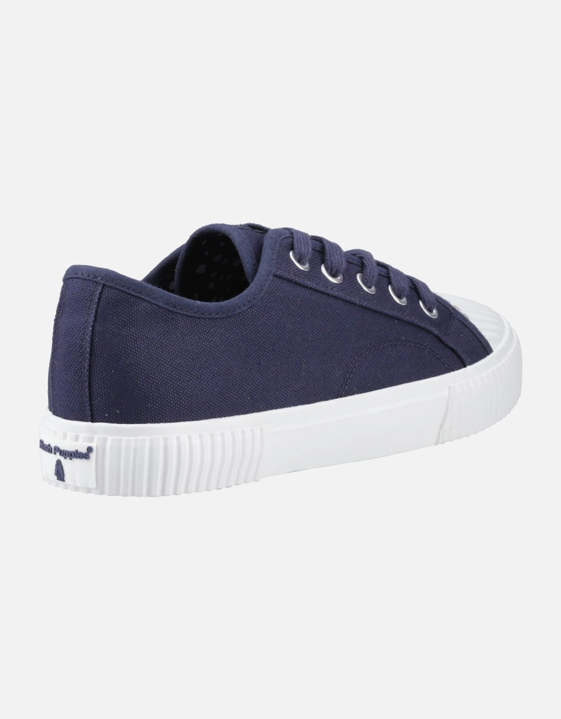 Freya Canvas Textile Women's Navy Trainers