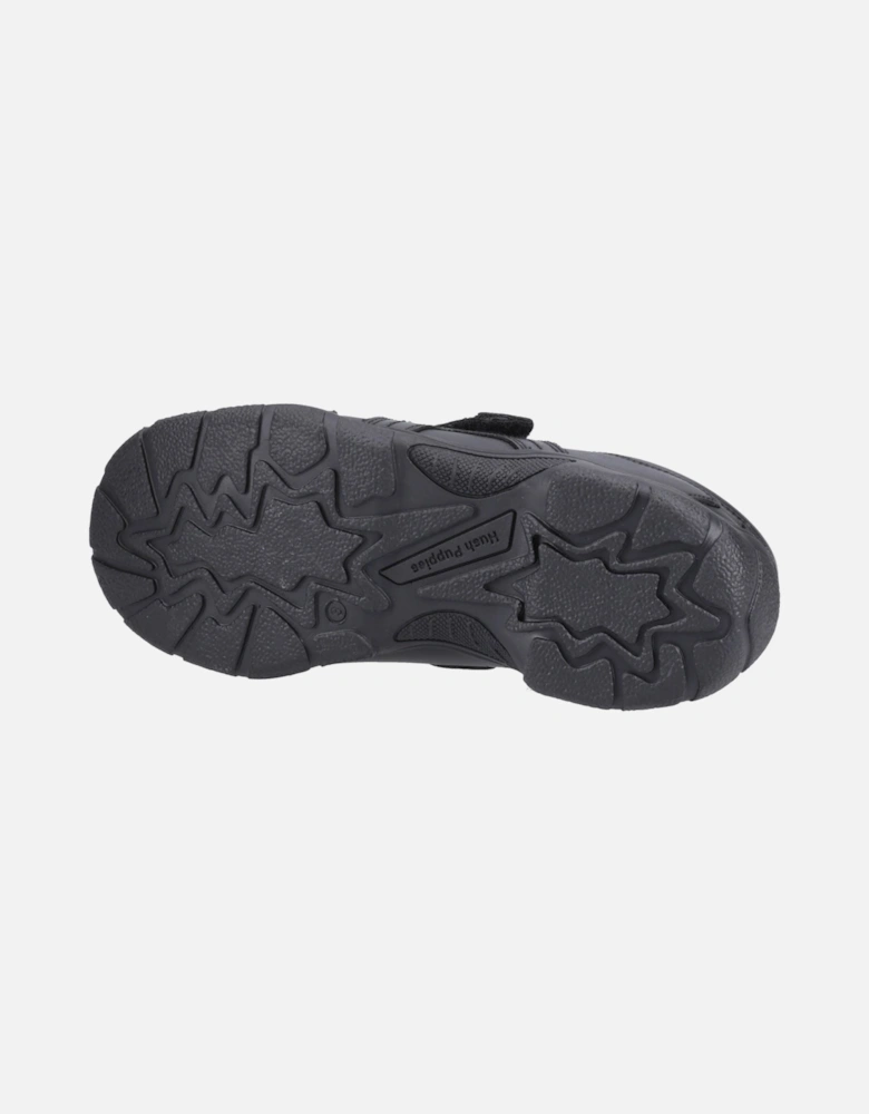 Arlo Senior Leather Boys's Black Shoes