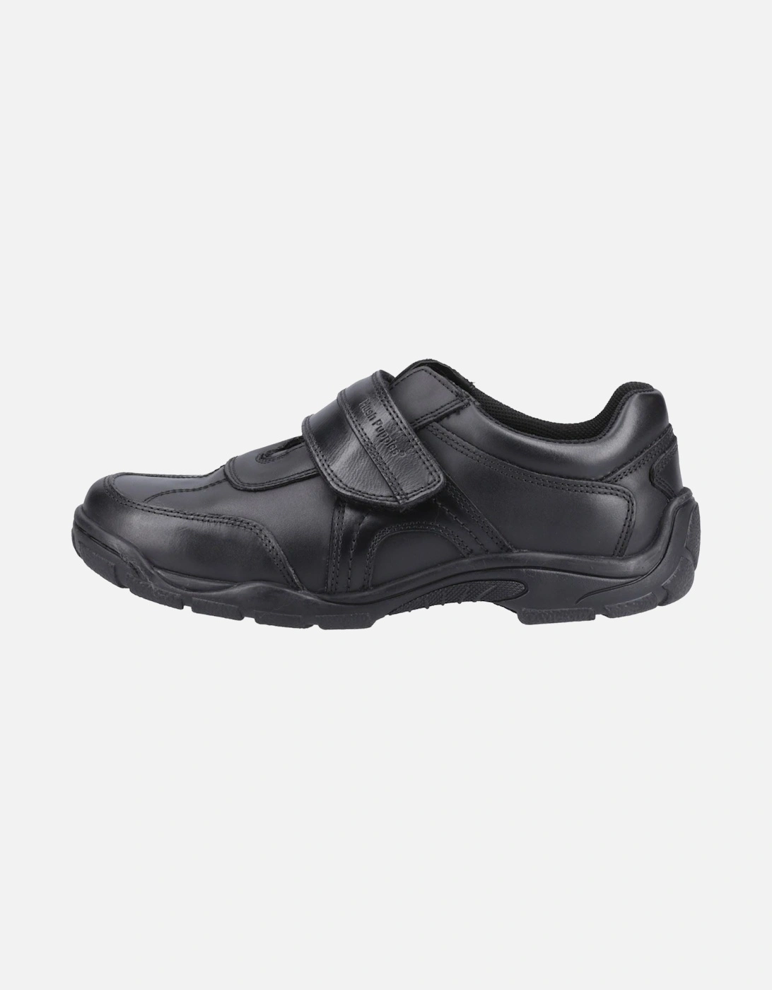 Arlo Senior Leather Boys's Black Shoes