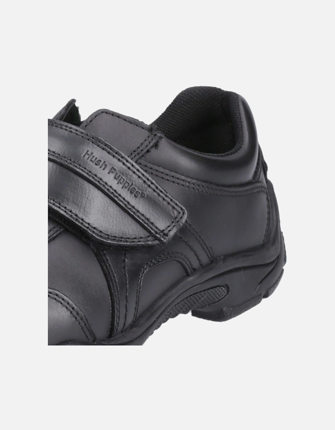 Arlo Senior Leather Boys's Black Shoes