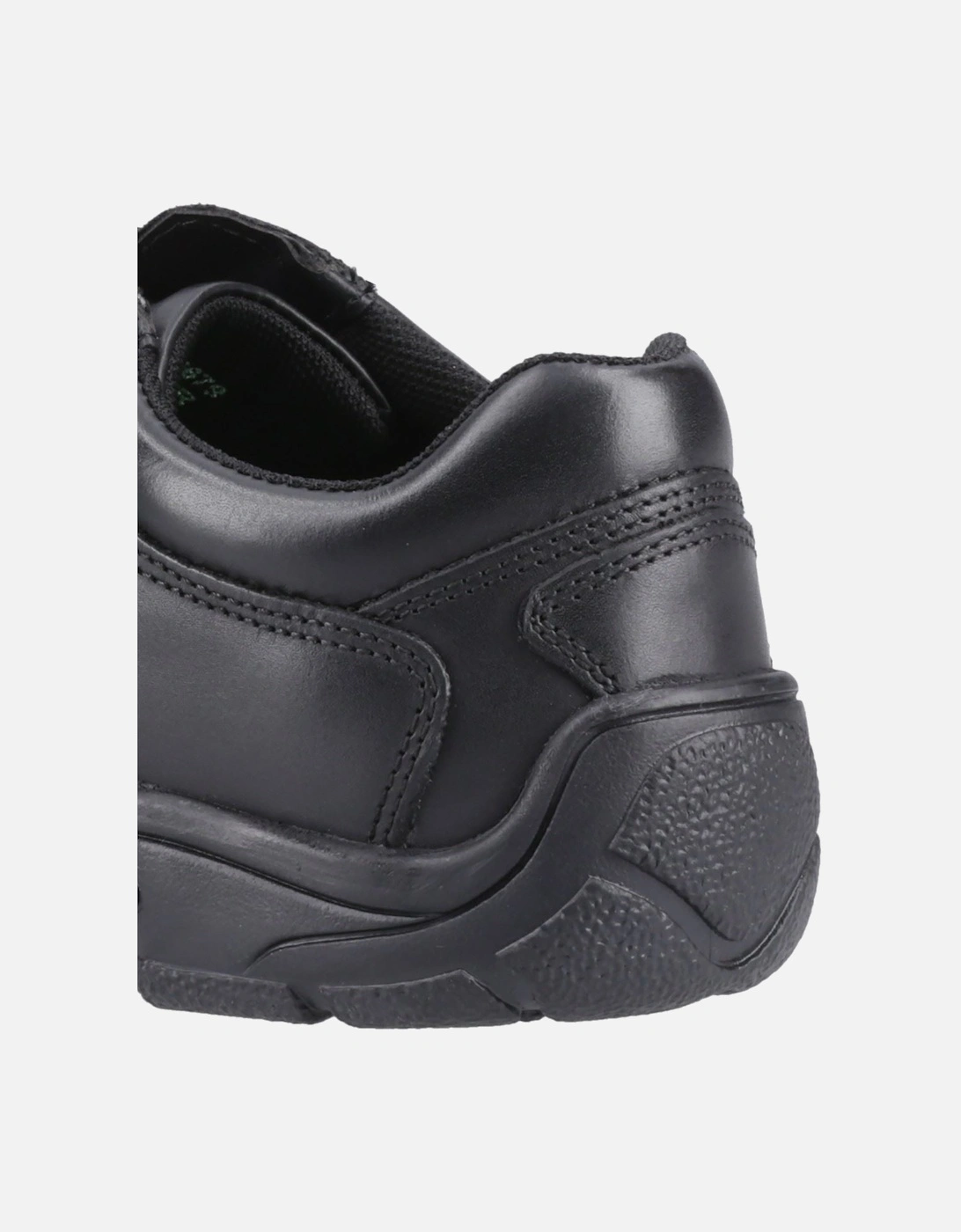 Arlo Senior Leather Boys's Black Shoes